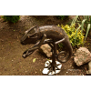 chameleon figure forged iron